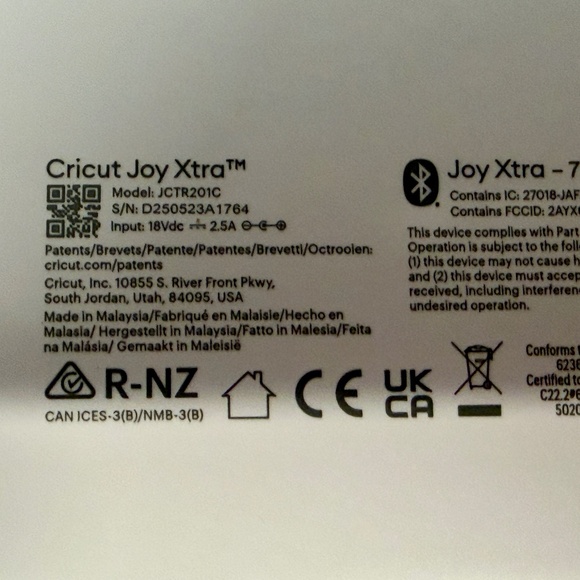 Cricut Joy Xtra (Model JCTR201C) - Lightly Used - Picture 4 of 4